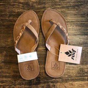 Caramel Reef Flip Flops